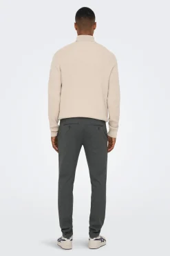 Only & Sons Pantal&oacute;n chino casual^Hombre Lino|Chinos