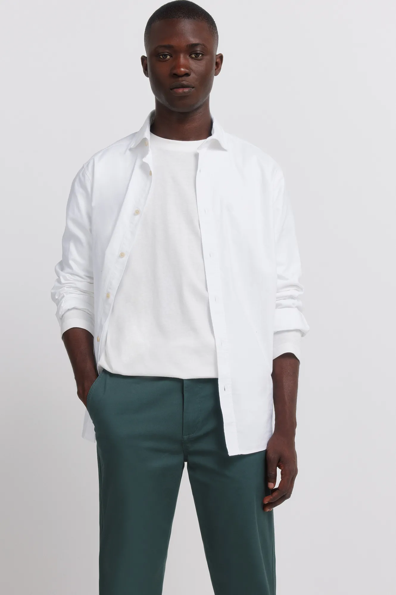 Springfield Pantal&oacute;n chino color slim fit^Hombre Pantalones|Chinos