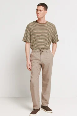 Springfield Pantal&oacute;n chino lino comfort fit^Hombre Lino|Pantalones