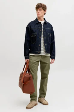 Jack & Jones Pantal&oacute;n chino relaxed tiro medio^Hombre Chinos