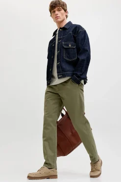 Jack & Jones Pantal&oacute;n chino relaxed tiro medio^Hombre Chinos