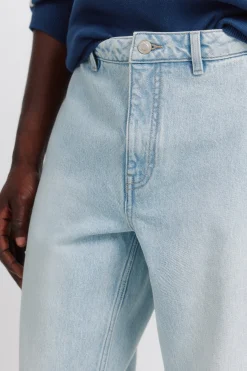 Springfield Pantal&oacute;n chino vaquero lavado claro^Hombre Jeans|Pantalones