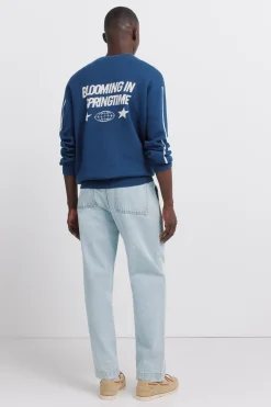 Springfield Pantal&oacute;n chino vaquero lavado claro^Hombre Jeans|Pantalones