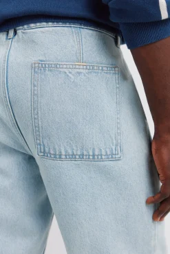 Springfield Pantal&oacute;n chino vaquero lavado claro^Hombre Jeans|Pantalones