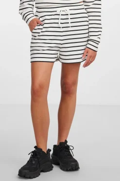 Pieces Pantal&oacute;n corto a rayas^Mujer Pantalones|Total Look