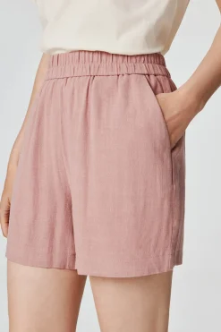 Pieces Pantal&oacute;n corto lino^Mujer Pantalones