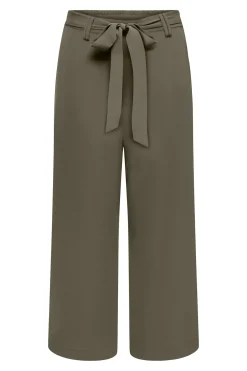 Only Pantal&oacute;n cropped fluido^Mujer Pantalones