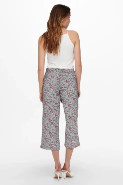 Only Pantal&oacute;n cullote lazada frontal^Mujer Pantalones