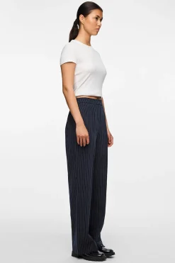 Pieces Pantalón de rayas^Mujer Pantalones