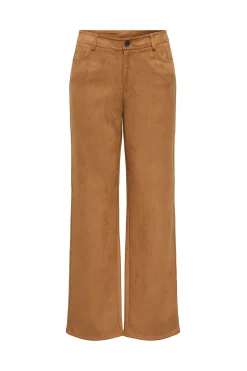 Only Pantal&oacute;n de traje de ante^Mujer Pantalones