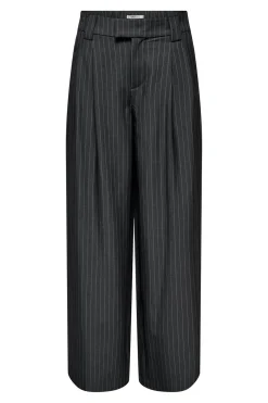 Only Pantal&oacute;n de traje raya diplom&aacute;tica^Mujer Pantalones