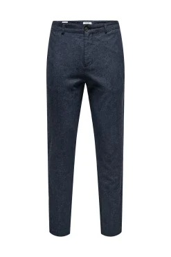 Only & Sons Pantal&oacute;n de vestir de lino^Hombre Pantalones
