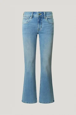 Pepe Jeans Pantal&oacute;n denim flare tiro bajo Pimlico^Mujer Jeans