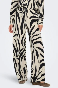 Only Pantal&oacute;n estampado floral^Mujer Pantalones|Total Look