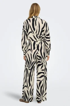 Only Pantal&oacute;n estampado floral^Mujer Pantalones|Total Look