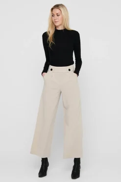 JDY Pantal&oacute;n estilo culotte largo^Mujer Pantalones