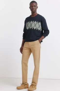 Springfield Pantal&oacute;n estructura comfort fit^Hombre Pantalones|Chinos