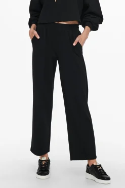 Only Pantal&oacute;n flu&iacute;do cintura ajustable^Mujer Pantalones