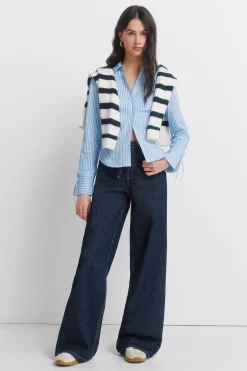 Springfield Pantalón jogger ancho^Mujer Jeans|Pantalones