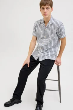 JJ REBEL Pantal&oacute;n jogger regular fit lino^Hombre Pantalones