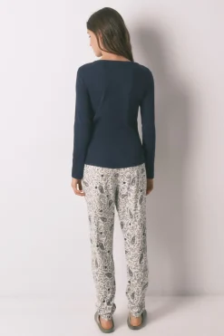 Women'secret Pantal&oacute;n largo algod&oacute;n Paisley^Mujer Pijamas