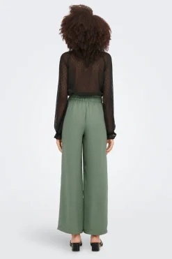 JDY Pantal&oacute;n largo ancho^Mujer Pantalones