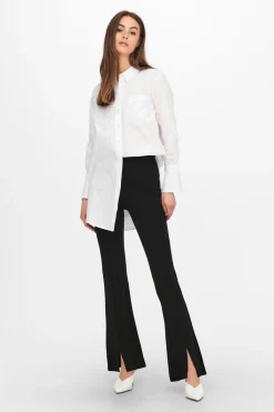 JDY Pantal&oacute;n largo de talle medio^Mujer Pantalones