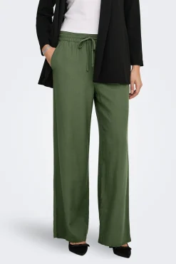 JDY Pantal&oacute;n largo lino^Mujer Pantalones