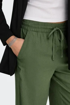 JDY Pantal&oacute;n largo lino^Mujer Pantalones