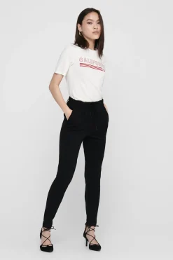 Only Pantalón largo recto estilo chino^Mujer Pantalones