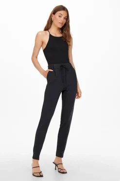 Only Pantalón largo recto estilo chino^Mujer Pantalones