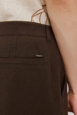 Springfield Pantal&oacute;n lino recto straight fit^Hombre Lino|Pantalones