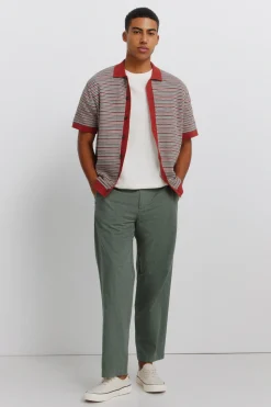 Springfield Pantal&oacute;n lino straight fit^Hombre Lino|Pantalones