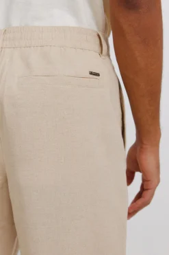 Springfield Pantal&oacute;n lino straight fit^Hombre Lino|Pantalones