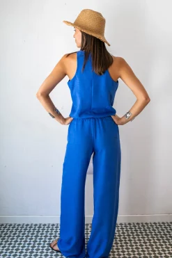 Cul Sac Pantal&oacute;n palazzo el&aacute;stico^Mujer Pantalones|Total Look