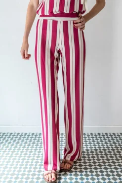 Cul Sac Pantal&oacute;n palazzo el&aacute;stico^Mujer Pantalones|Total Look