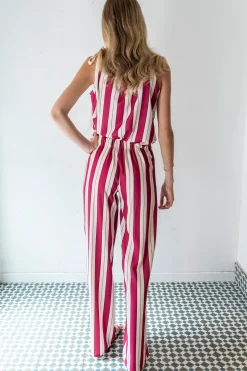 Cul Sac Pantal&oacute;n palazzo el&aacute;stico^Mujer Pantalones|Total Look