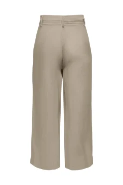 Only Pantal&oacute;n Palazzo mezcla de lino^Mujer Lino|Pantalones