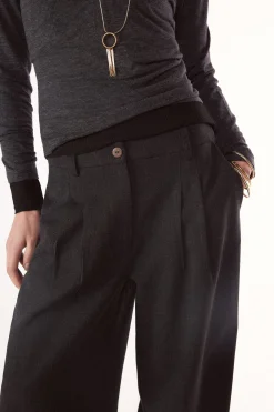 Slowlove Pantal&oacute;n pinzas recto^Mujer Pantalones