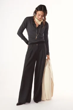 Slowlove Pantal&oacute;n pinzas recto^Mujer Pantalones