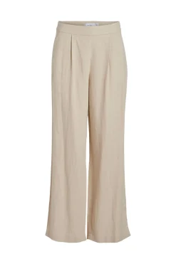 Vila Pantal&oacute;n plisado de lino^Mujer Lino