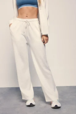 Dash and Stars Pantal&oacute;n recto ancho tacto suave gris^Mujer Deporte