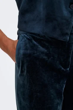 Only Pantalón recto de terciopelo^Mujer Pantalones|Total Look