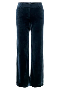 Only Pantalón recto de terciopelo^Mujer Pantalones|Total Look