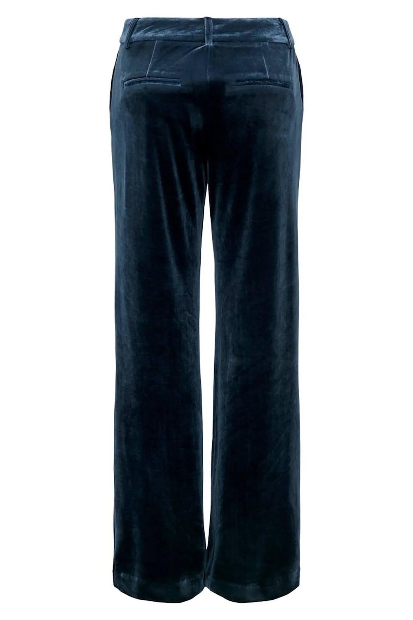 Only Pantalón recto de terciopelo^Mujer Pantalones|Total Look