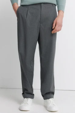 Springfield Pantal&oacute;n recto rayas relaxed fit^Hombre Pantalones|Chinos