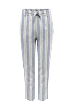 Only Pantal&oacute;n regular fit de lino^Mujer Lino|Pantalones