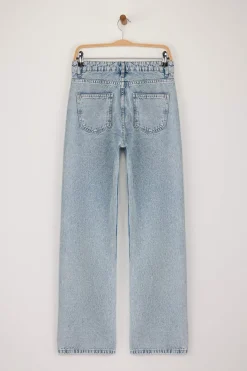 Trendyol Pantal&oacute;n vaquero ancho^Mujer Jeans|Pantalones