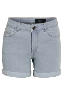 Noisy May Pantal&oacute;n vaquero corto con 5 bolsillos y detalle dobladillo.^Mujer Pantalones