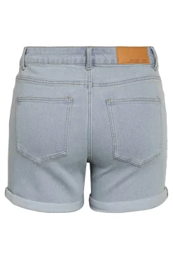 Noisy May Pantal&oacute;n vaquero corto con 5 bolsillos y detalle dobladillo.^Mujer Pantalones